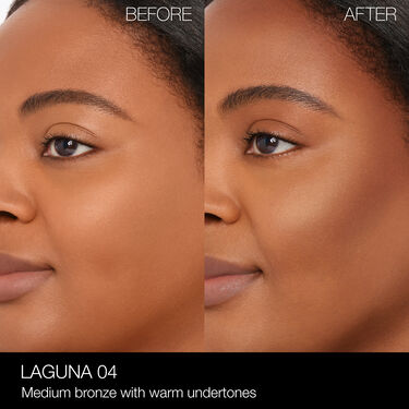 NARS_SP23_LagunaCollection_PDPCrop_OnModel_BeforeAfter_LagunaBronzingPowder_Laguna04, Nars Poudre bronzante
