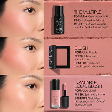 INSATIABLE LIQUID BLUSH, NARS S&eacute;lection Cannes