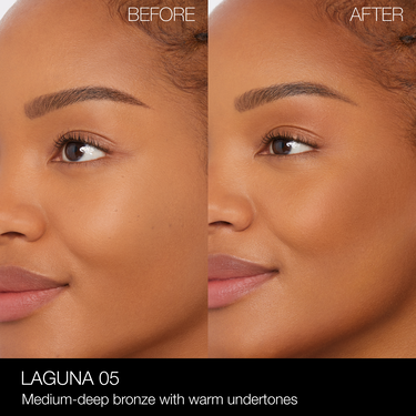 NARS_SP23_LagunaCollection_PDPCrop_OnModel_BeforeAfter_LagunaBronzingPowder_Laguna05, Nars Poudre bronzante