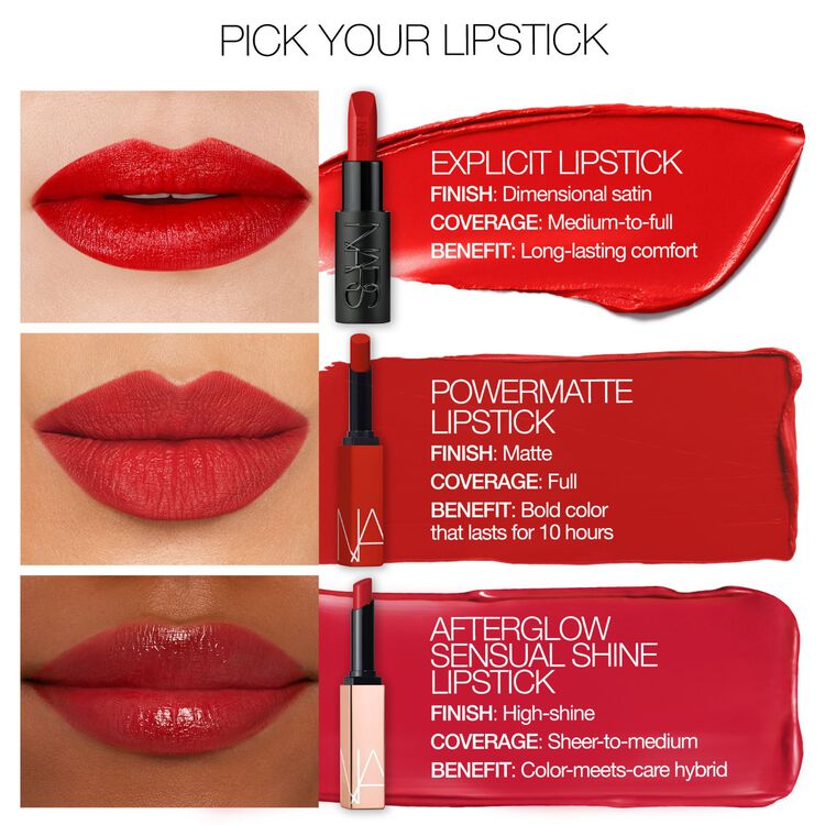 EXPLICIT LIPSTICK, NARS Rouge à lèvres