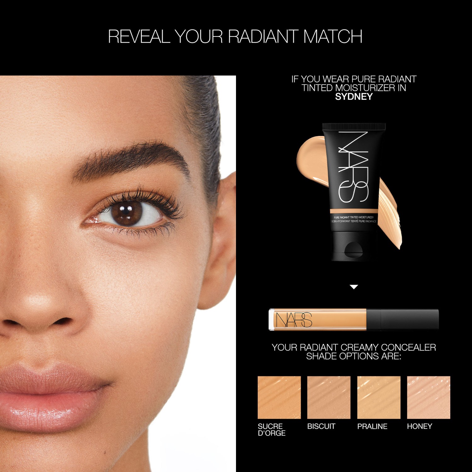 Soin hydratant teinté Pure Radiant SPF 30/PA+++, NARS Tinted Moisturiser