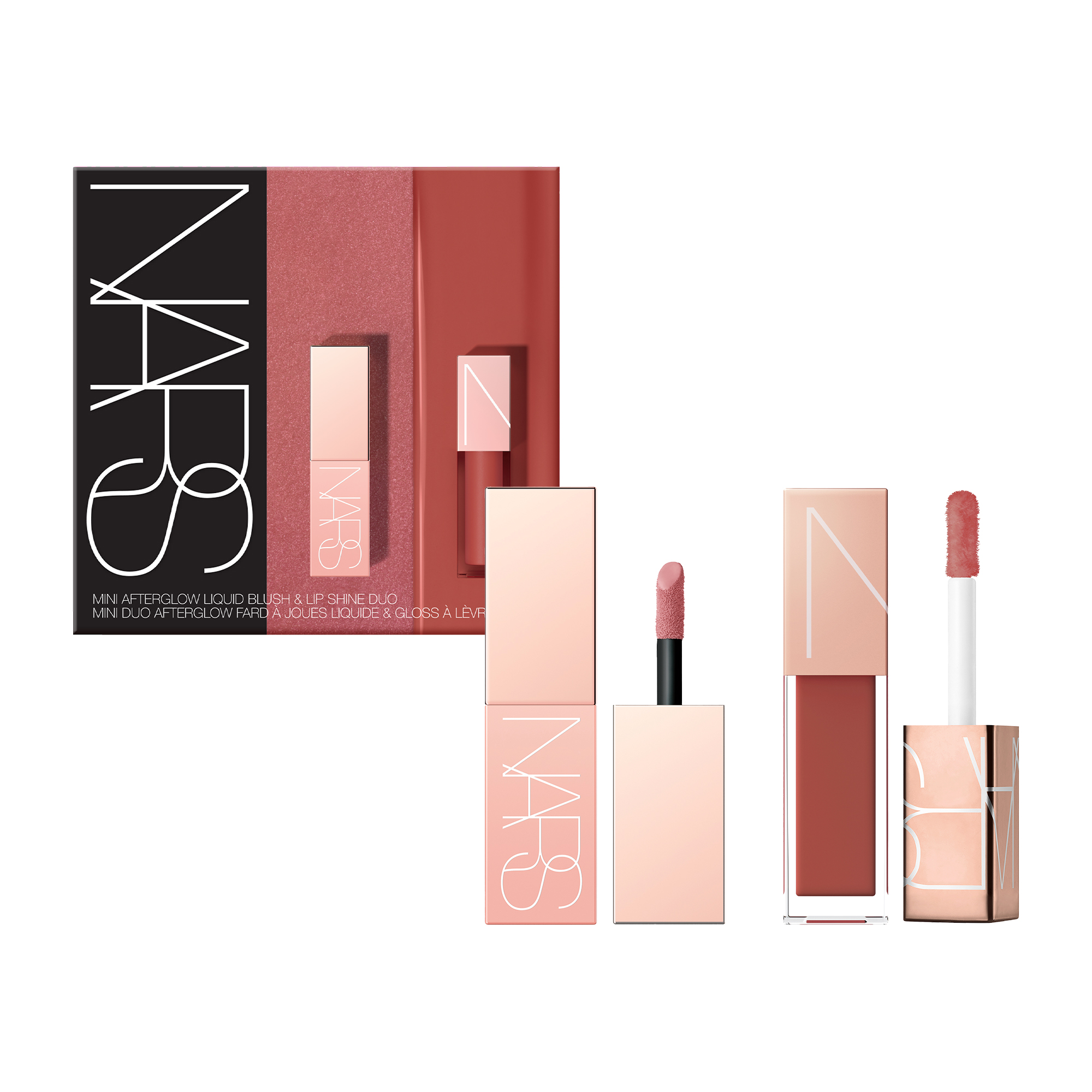 Mini Afterglow Liquid Blush & Lip Shine Duo - Dolce Vita & Aragòn, NARS Dernière Chance à -30%