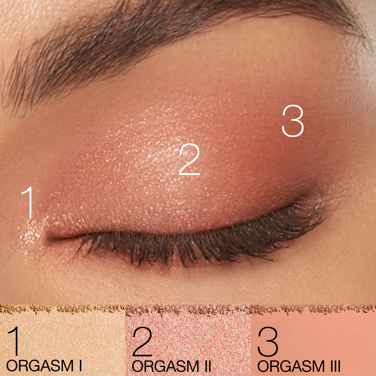 Quad Eyeshadow, NARS Orgasm Collection