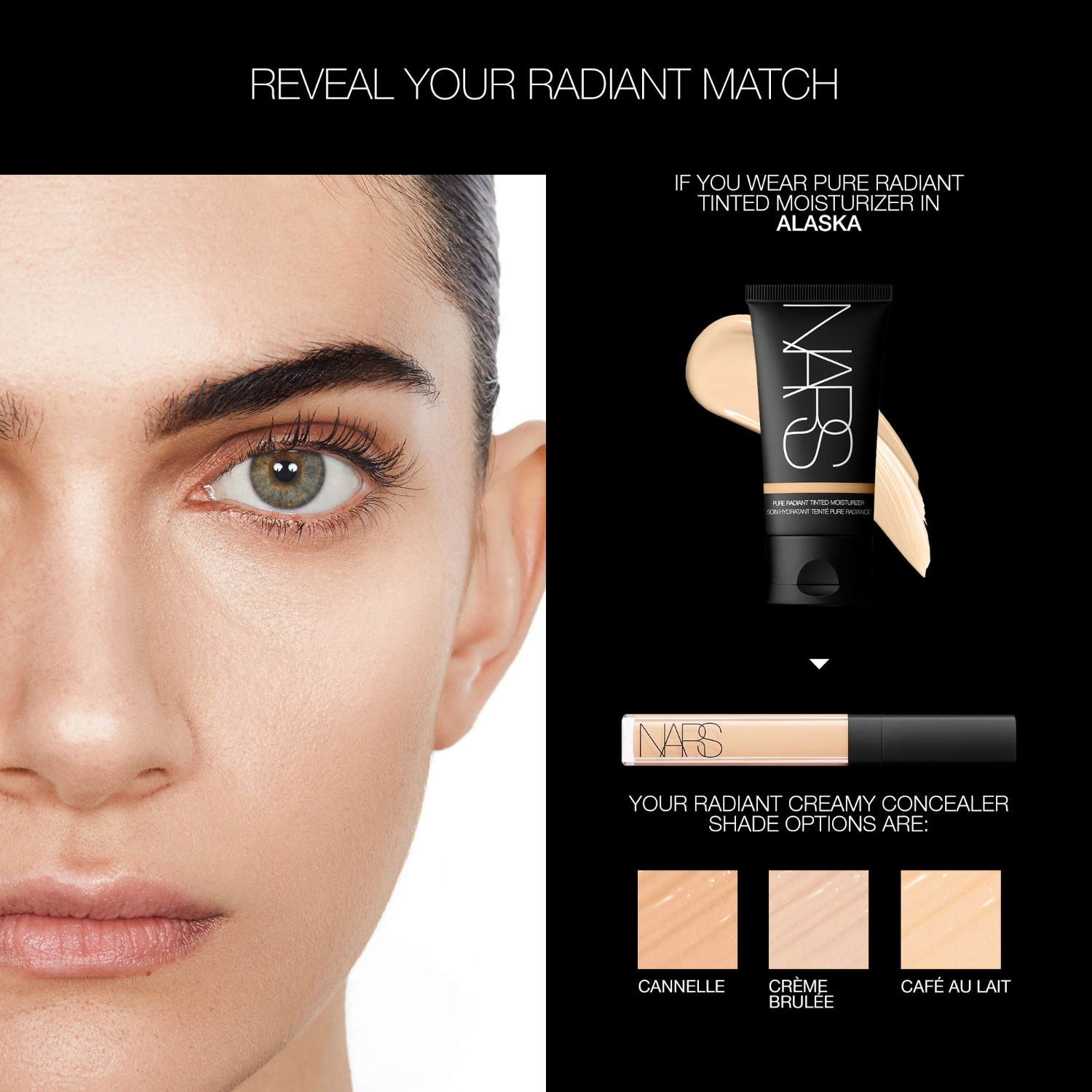 Soin hydratant teinté Pure Radiant SPF 30/PA+++, NARS Fond de teint