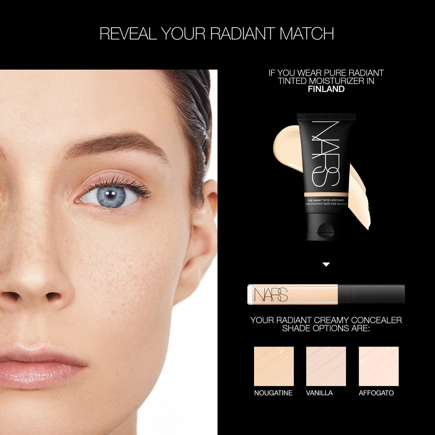 Soin hydratant teinté Pure Radiant SPF 30/PA+++, NARS Tinted Moisturiser