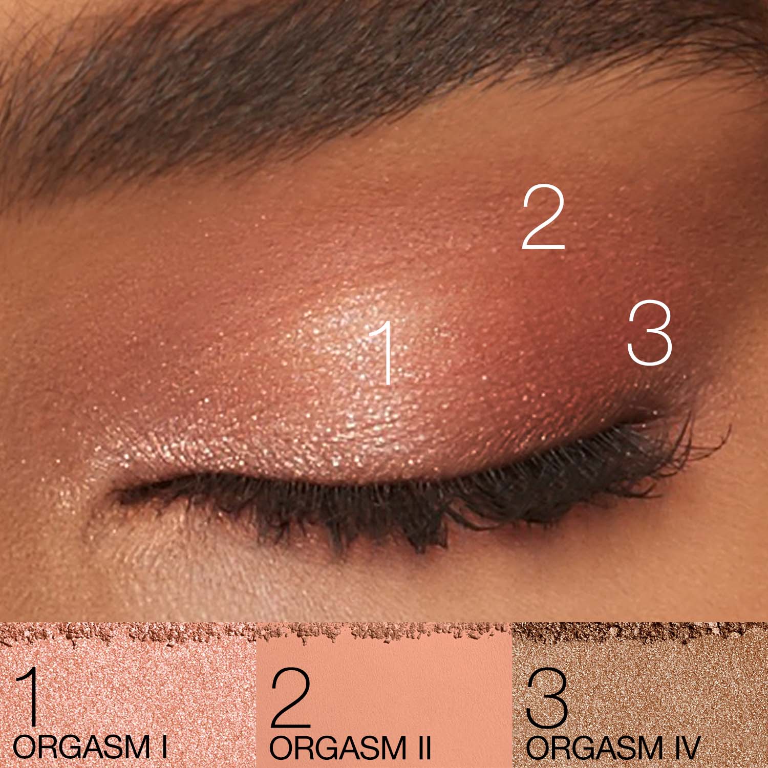Quad Eyeshadow, NARS Orgasm Collection