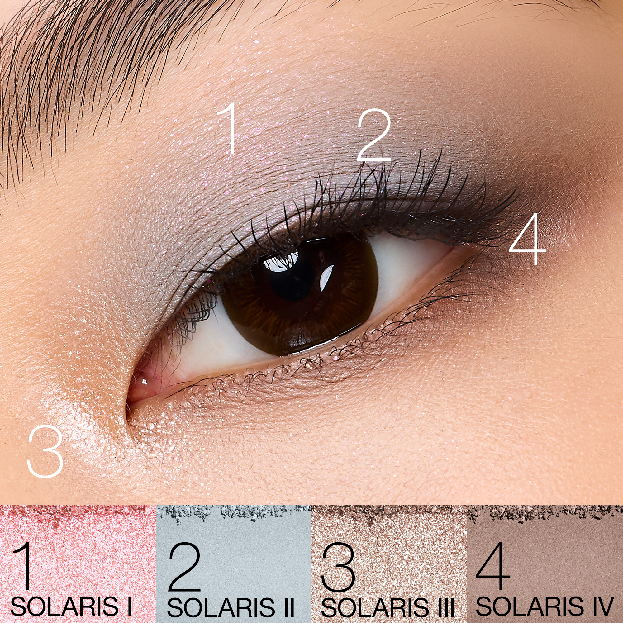 QUAD EYESHADOW, NARS Yeux