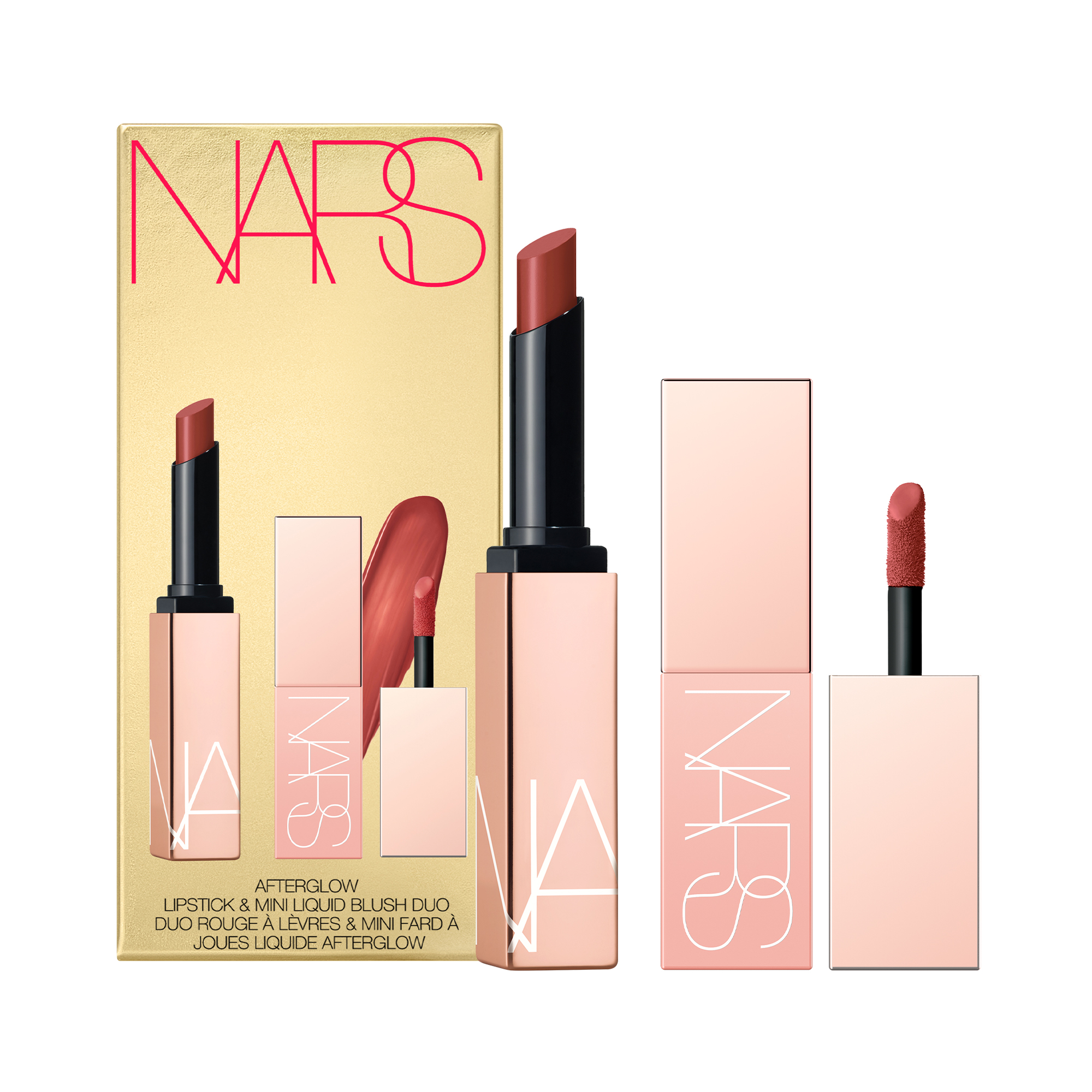 Afterglow Lipstick & Mini Liquid Blush Duo, NARS Palettes & Coffrets Cadeaux