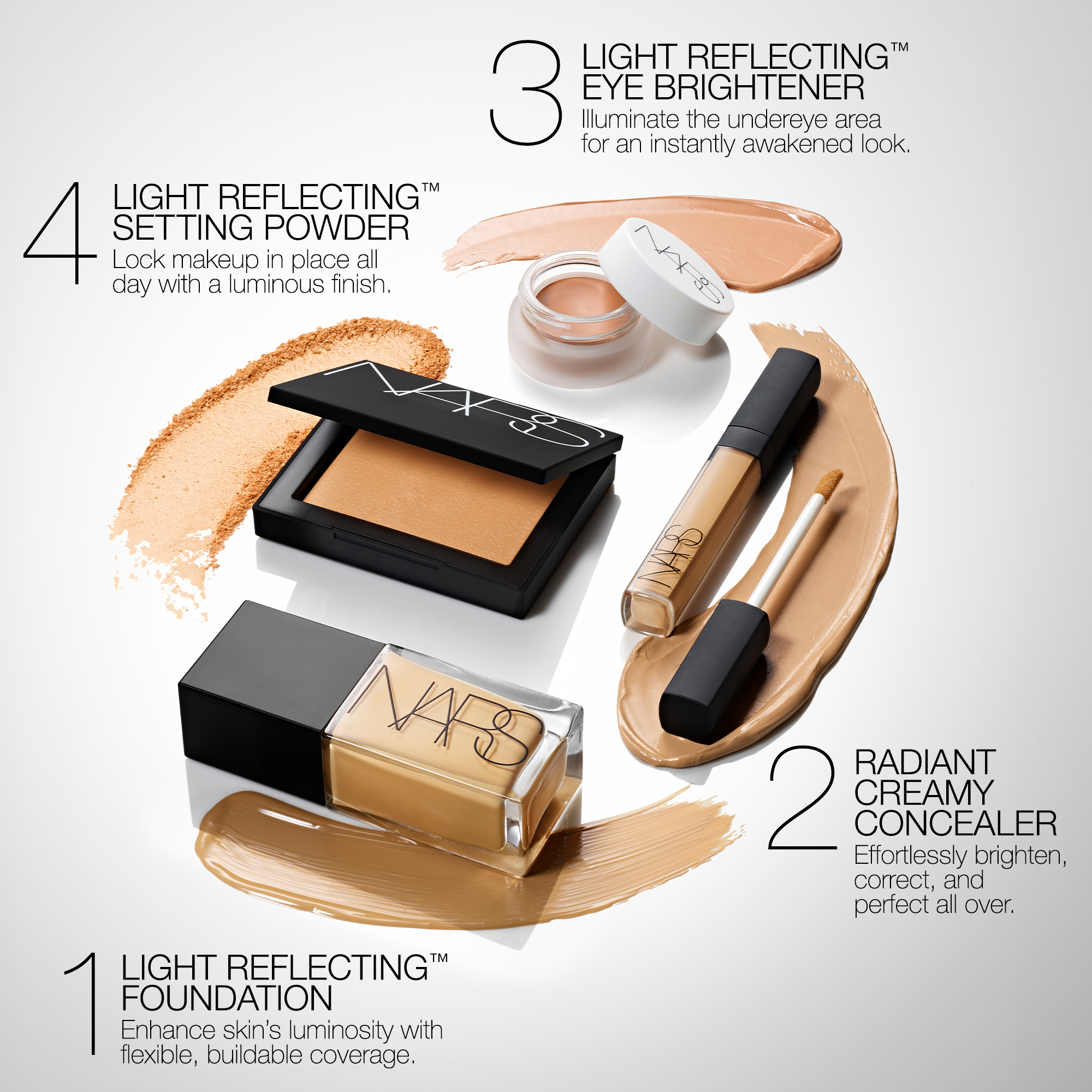 Light Reflecting Advanced Skincare Foundation, NARS Fond de teint