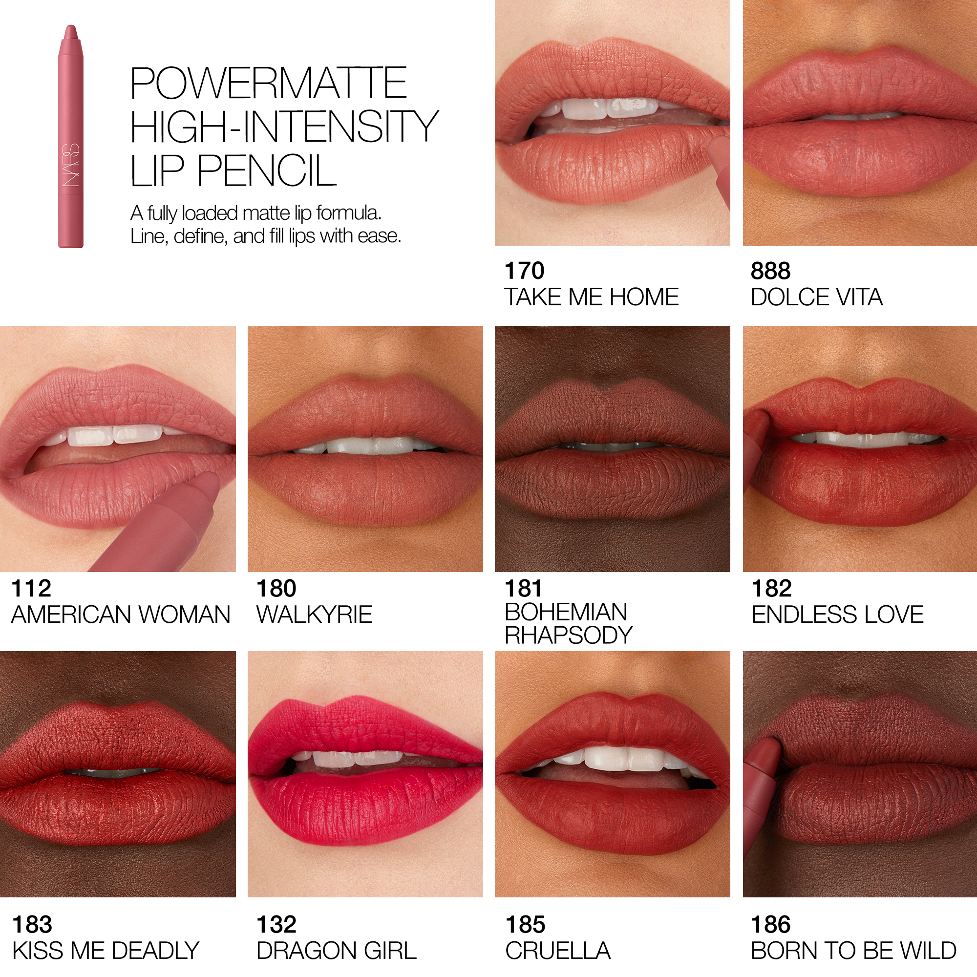 Crayon à Lèvres Powermatte High Intensity